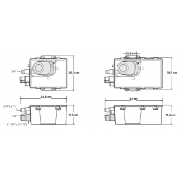 12V - PORTATA LT/H 1400