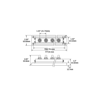 8 TERMINALI M10 - 600AMP
