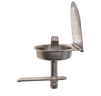 ALZAPAGLIOLO AD INCASSO INOX