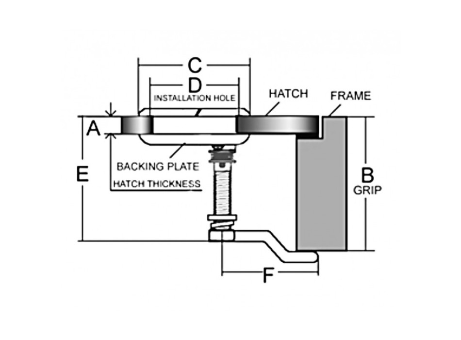 ALZAPAGLIOLO CON CHIAVE