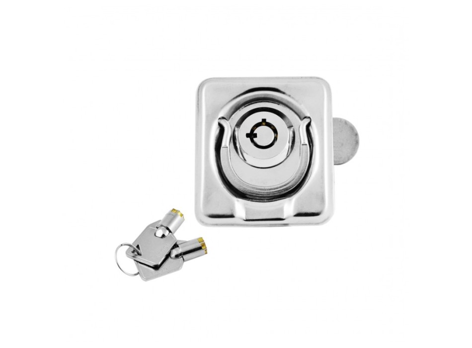 ALZAPAGLIOLO DA INCASSO INOX MM.52X49