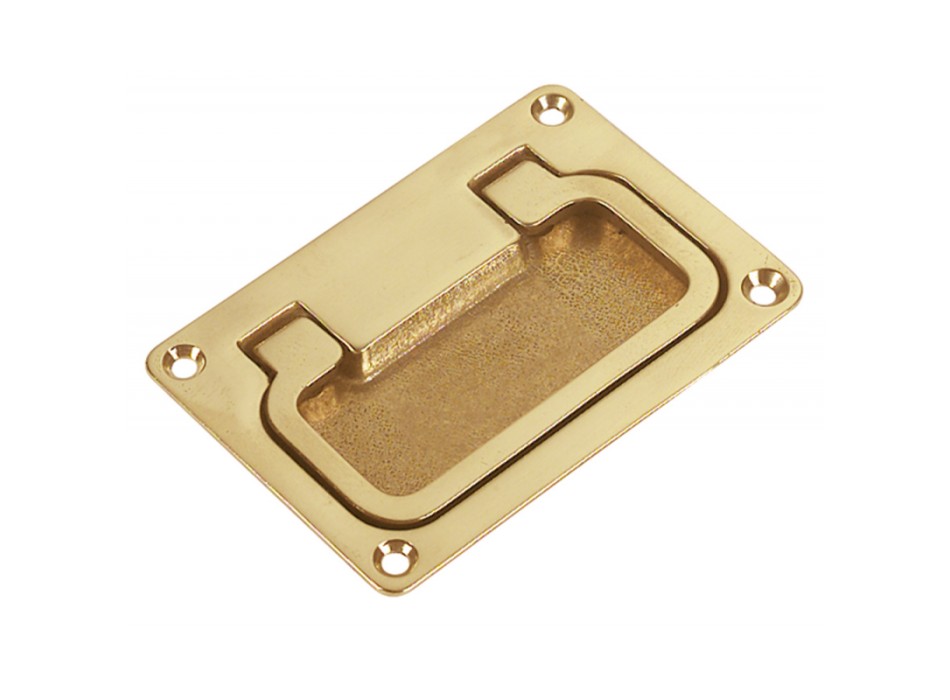 ALZAPAGLIOLO IN OTTONE LUCIDO MM.92X63X9