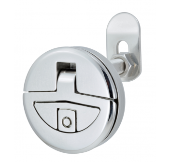 ALZAPAGLIOLO INOX CON CHIAVE