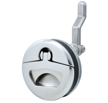 ALZAPAGLIOLO INOX CON CHIAVE