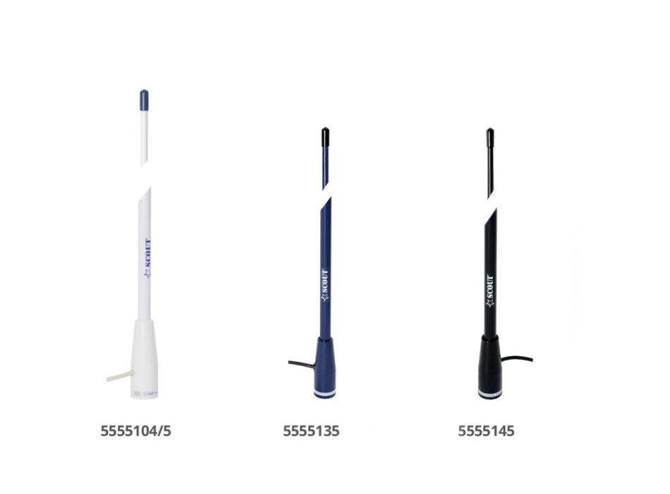 ANTENNA VHF COLORE BIANCO