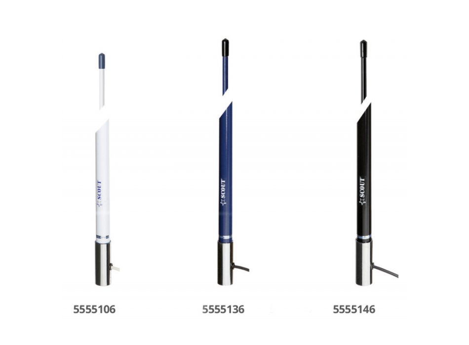 ANTENNA VHF COLORE BIANCO