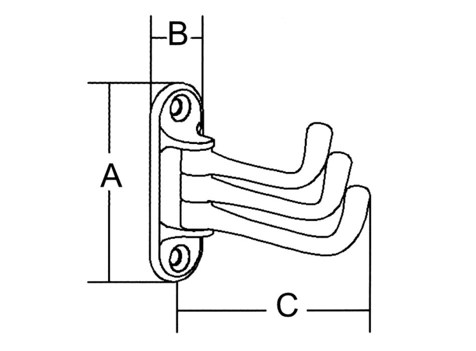 APPENDIABITO INOX 316