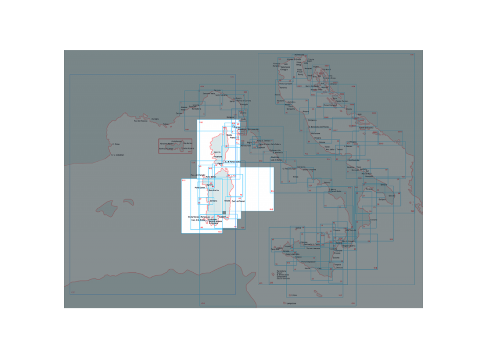 ARCIPELAGO DELLA MADDALENA FOGLIO EST
