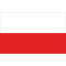 BANDIERA POLONIA CM.30X45