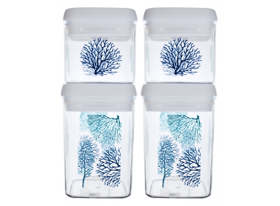 BARATTOLI DA CUCINA - 4 PEZZI