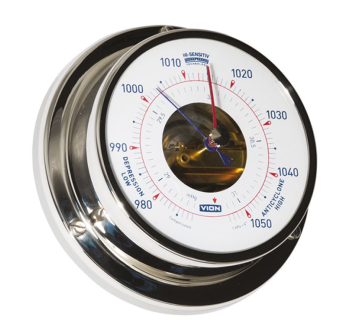 BAROMETRO IN ACCIAIO INOX