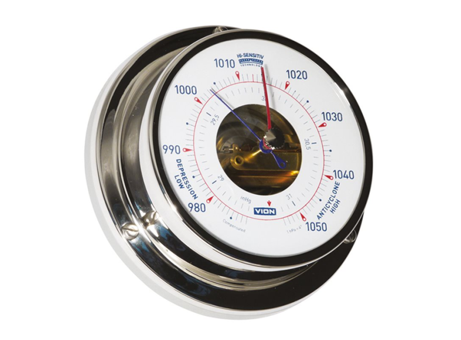 BAROMETRO IN ACCIAIO INOX