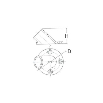 BASE A 60° Ø MM.25