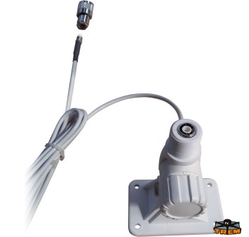 BASE ANTENNA DOPPIO SNODO CON ATTACCO FAST FIT