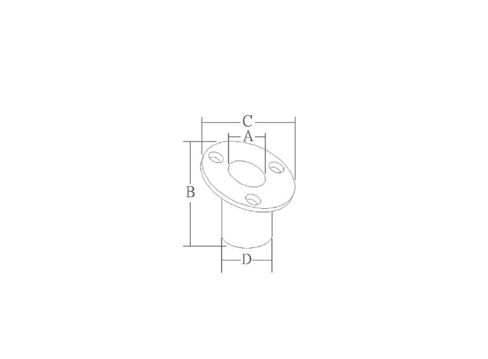 BASE PER ASTE Ø MM.25