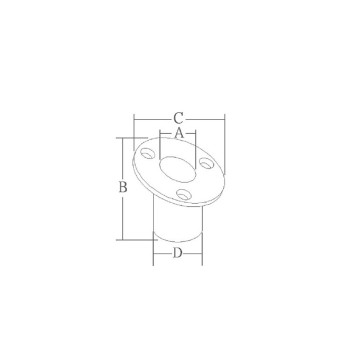 BASE PER ASTE Ø MM.32