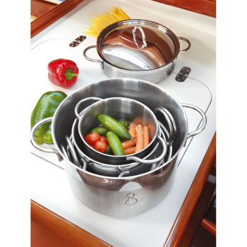 BATTERIA DA CUCINA IMPILABILE