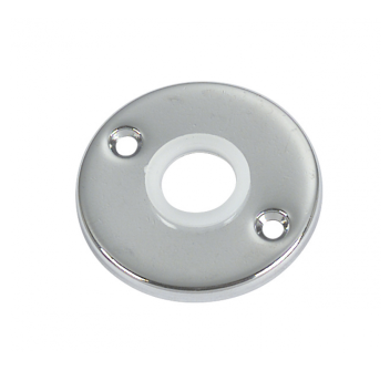 BOCCHETTA TONDA IN OTTONE CROMATO Ø MM.32