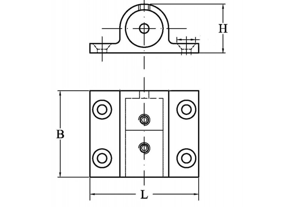 BOCCOLA LATERALE PER TUBO Ø MM.25