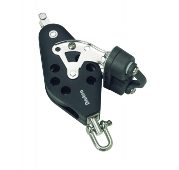 BOZZELLO A VIOLINO GIREVOLE CON ARRICAVO E STROZZASCOTTE - CIMA MAX Ø MM. 8