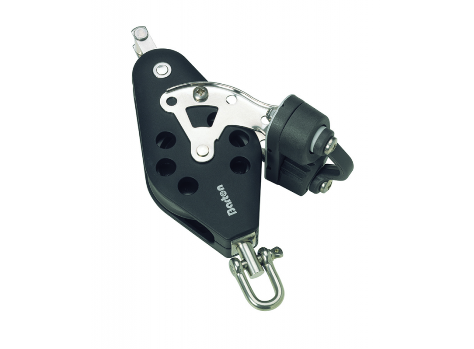 BOZZELLO A VIOLINO GIREVOLE CON ARRICAVO E STROZZASCOTTE - CIMA MAX Ø MM. 8