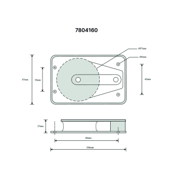BOZZELLO FISSAGGIO IN PIANO CIMA MAX Ø MM.12