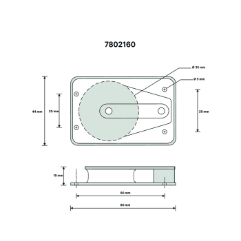 BOZZELLO PIANO - CIMA MAX Ø MM. 8