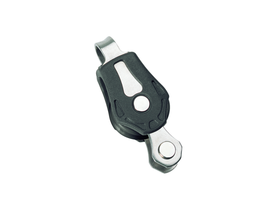 BOZZELLO SINGOLO FISSO CON ARRICAVO - CIMA MAX Ø MM. 5