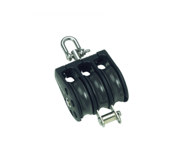 BOZZELLO TRIPLO GIREVOLE CON ARRICAVO - CIMA MAX Ø MM. 8