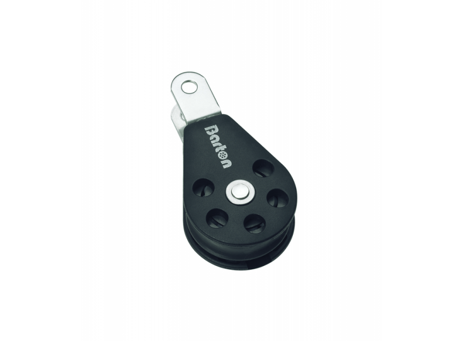 BOZZETTO SINGOLO FISSO CON PERNO - CIMA MAX Ø MM. 10