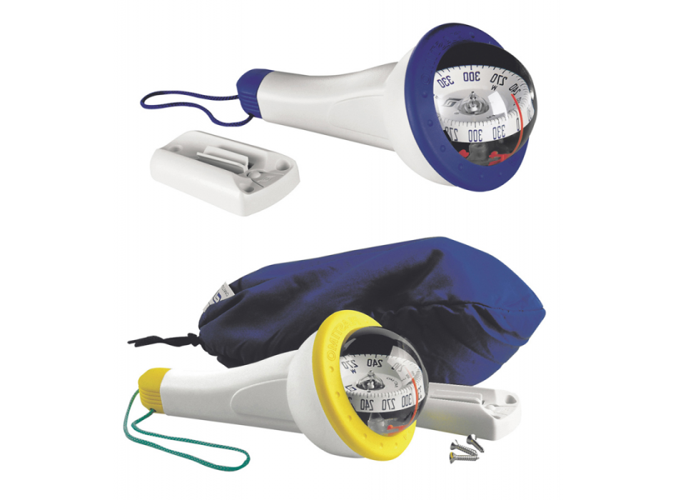 BUSSOLA IRIS GIALLA CON ILLUMINAZIONE