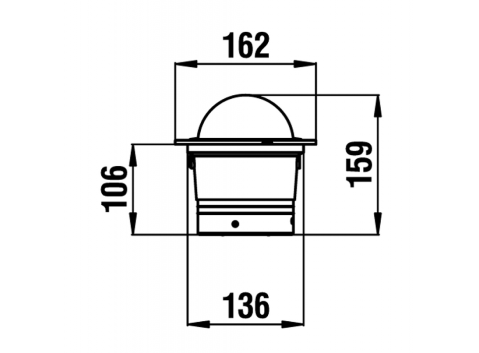 BUSSOLA NERA  ALTA VELOCITA' GRADUAZIONE 2°