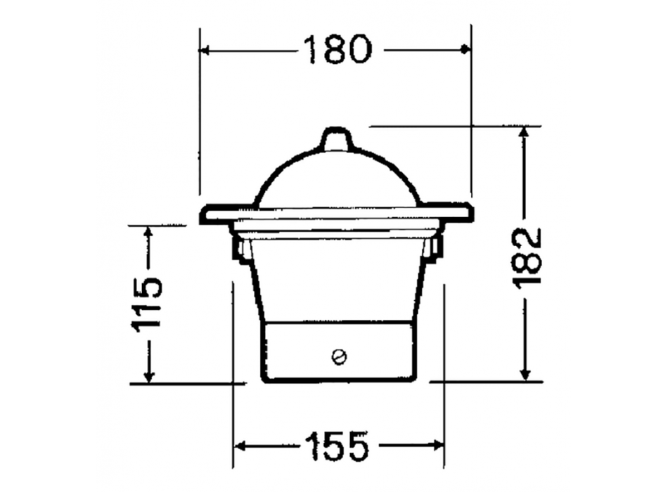 BUSSOLA NERA  GRADUAZIONE 2° CON CERTIFICATO Ri.Na