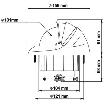 CALOTTA PROTETTIVA BIANCA