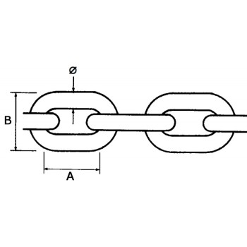 CATENA INOX GENOVESE Ø MM.4