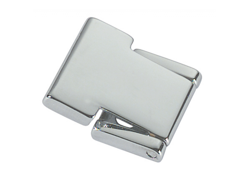 CERNIERA A FILO IN OTTONE MM.34X28