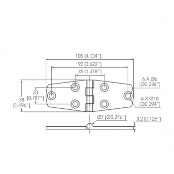 CERNIERA ESAGONALE AISI 316