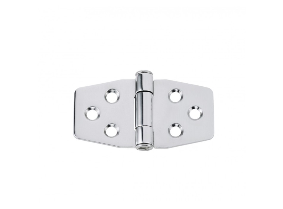 CERNIERA INOX CON FRIZIONE MM.40X76