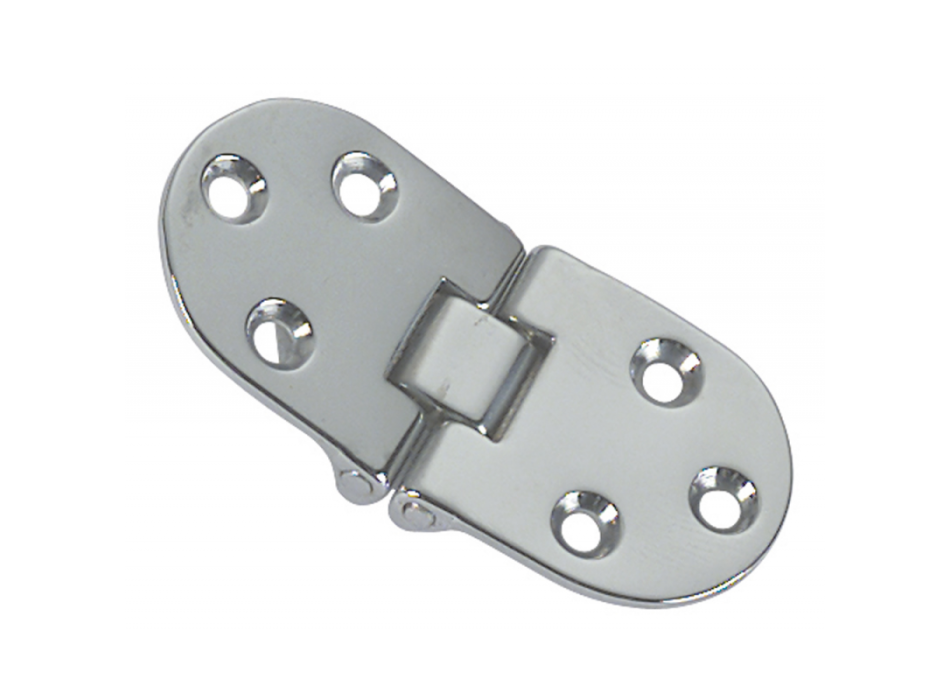 CERNIERA OTTONE LUCIDO MM.80x30