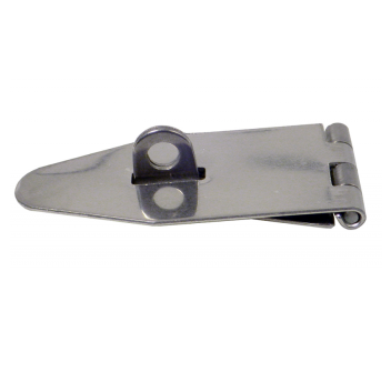 CERNIERA PORTALUCCHETTO INOX MM.90X40