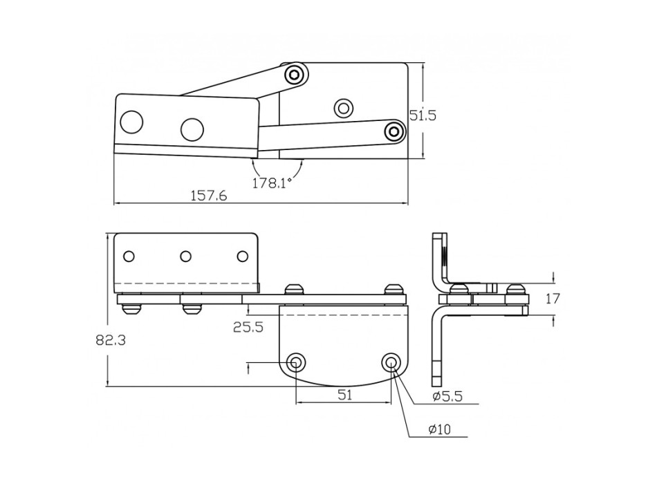 CERNIERE A PANTOGRAFO