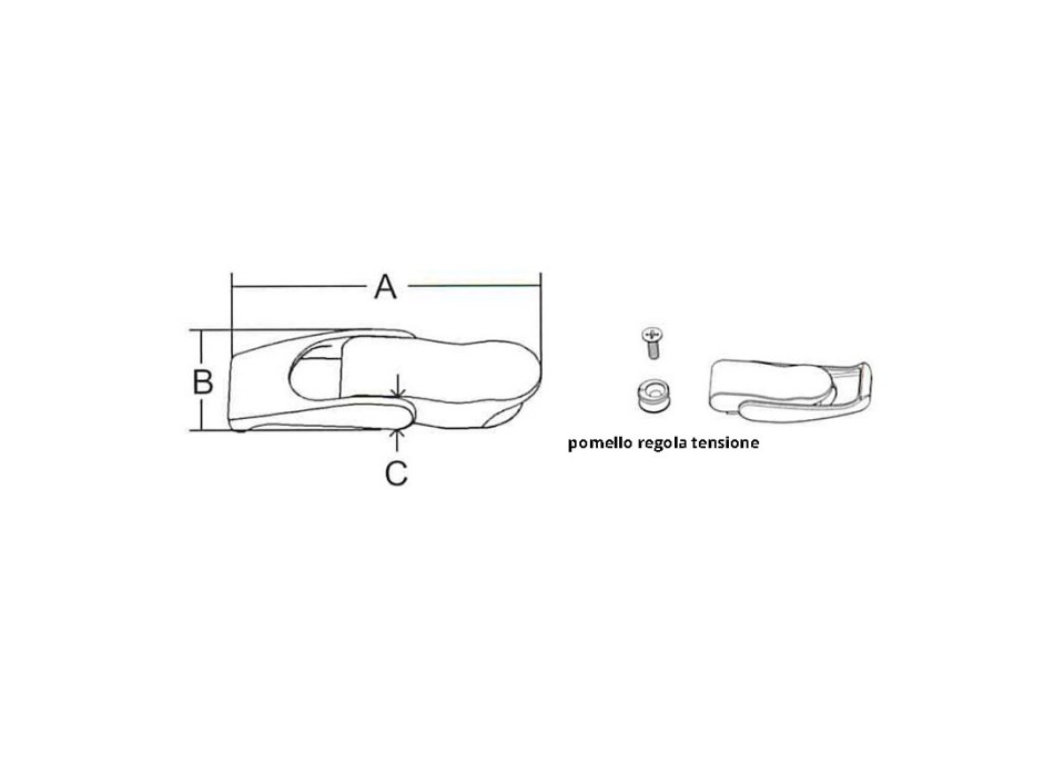 CHIUSURA A LEVA SENZA CHIAVE