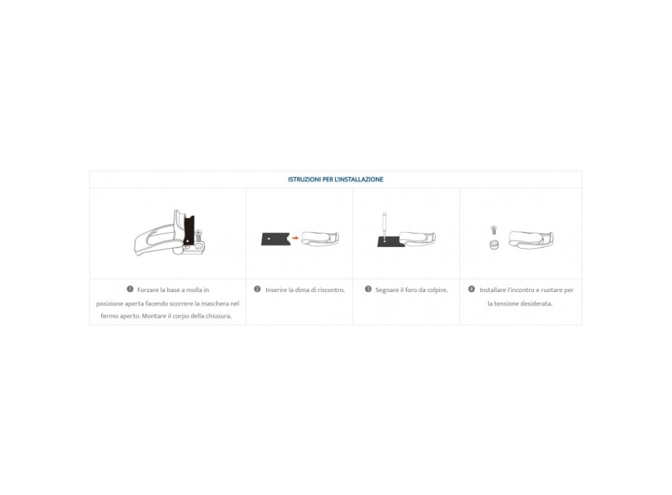 CHIUSURA CON PORTALUCCHETTO