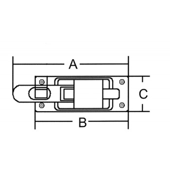 CHIUSURA CON PORTALUCCHETTO INOX