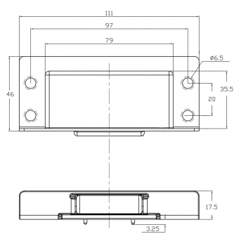 CHIUSURA PER SPORTELLI IN ACCIAIO INOX 316