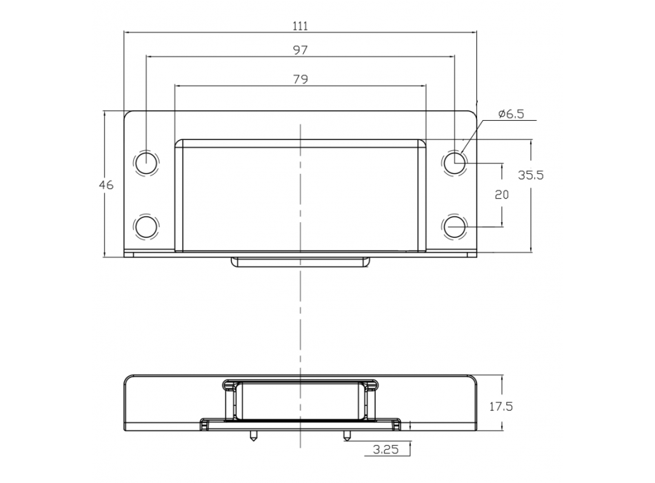 CHIUSURA PER SPORTELLI IN ACCIAIO INOX 316