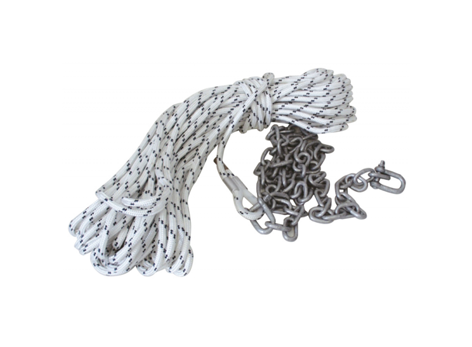 CIMA ANCORA Ø10X50MT + CATENA Ø6X2MT