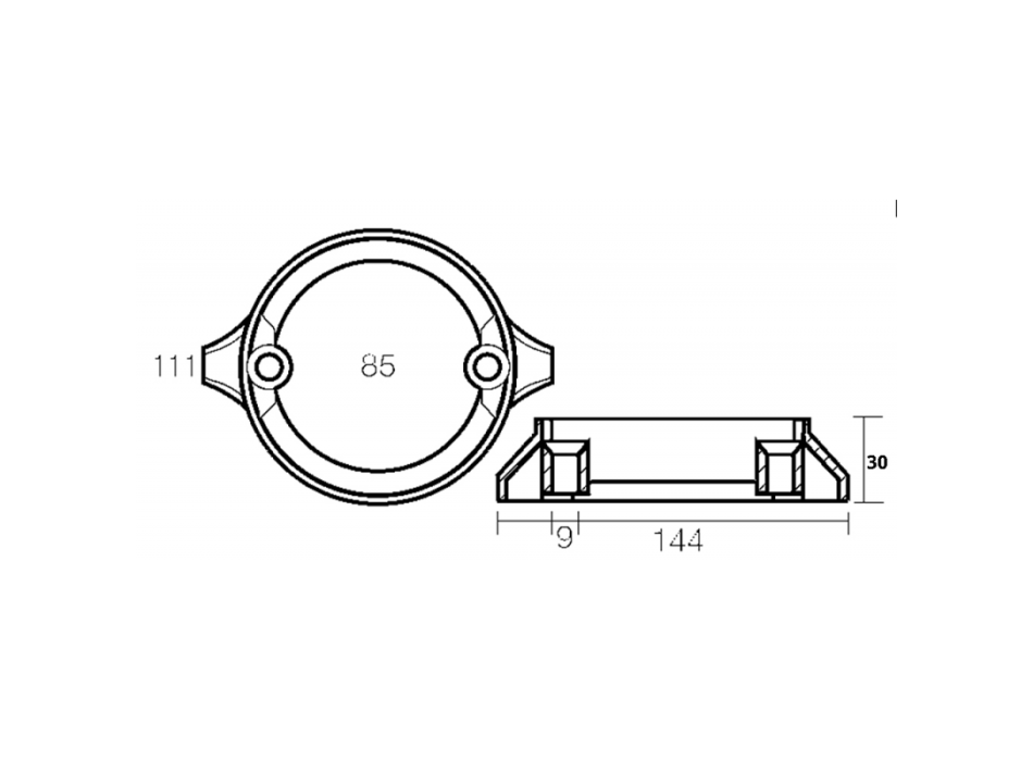 COLLARE IN ALLUMINIO