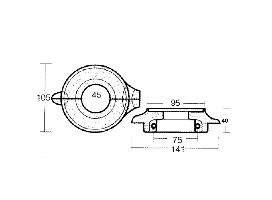 COLLARE IN ALLUMINIO