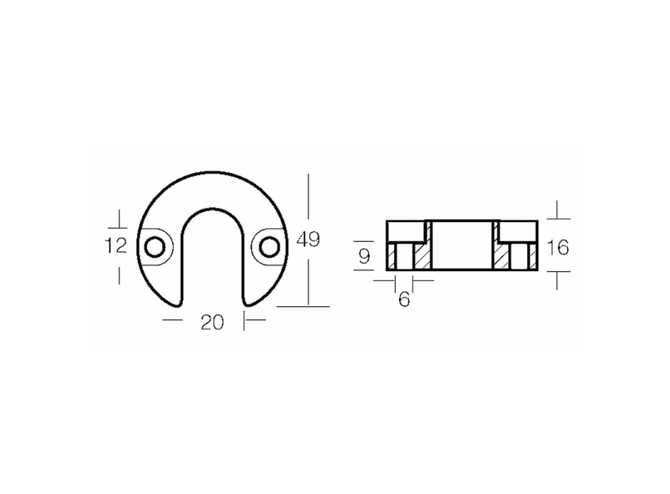 COLLARE IN ALLUMINIO